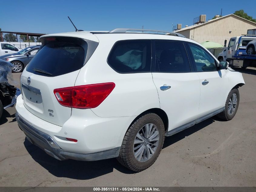 2018 Nissan Pathfinder Sl VIN: 5N1DR2MM4JC630034 Lot: 39511311