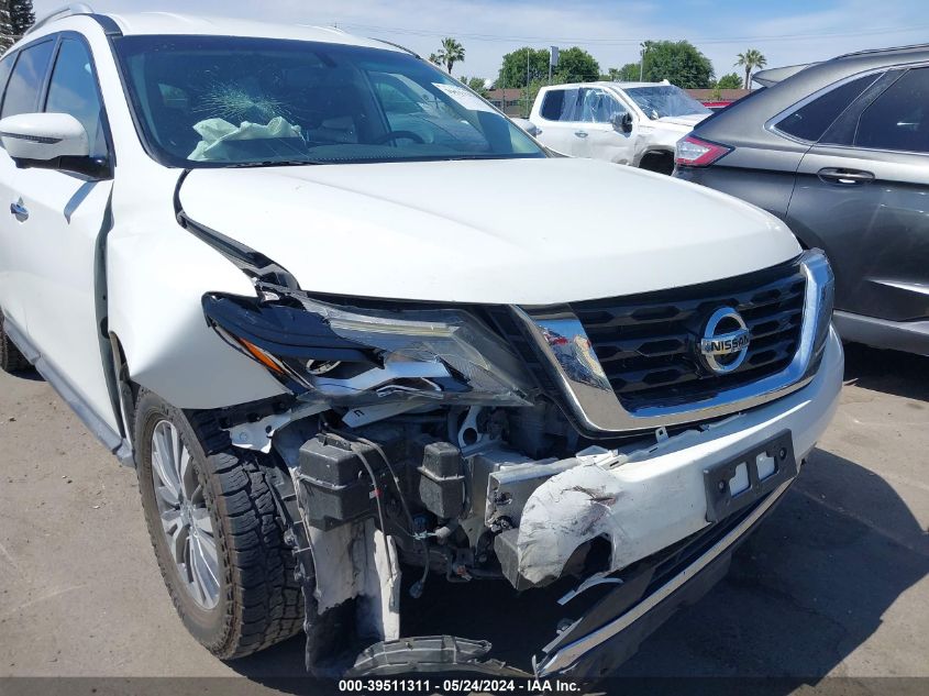 2018 Nissan Pathfinder Sl VIN: 5N1DR2MM4JC630034 Lot: 39511311