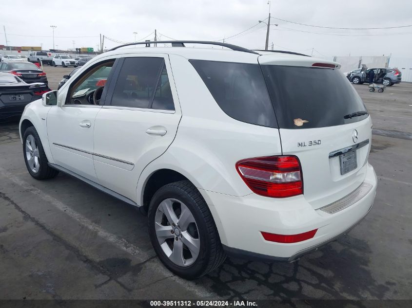 2011 Mercedes-Benz Ml 350 Bluetec 4Matic VIN: 4JGBB2FB8BA726494 Lot: 39511312