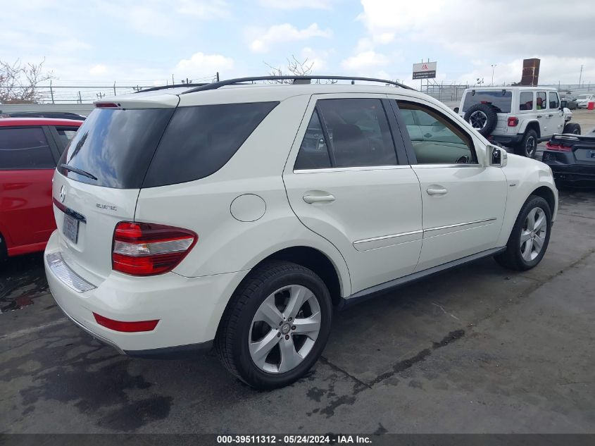 2011 Mercedes-Benz Ml 350 Bluetec 4Matic VIN: 4JGBB2FB8BA726494 Lot: 39511312