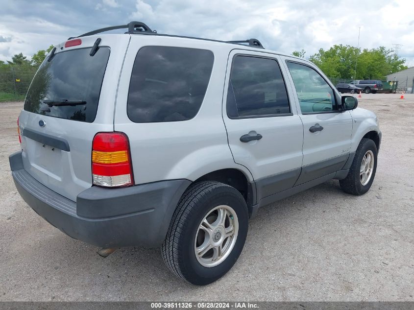 2002 Ford Escape Xlt VIN: 1FMYU03122KC16592 Lot: 39511326