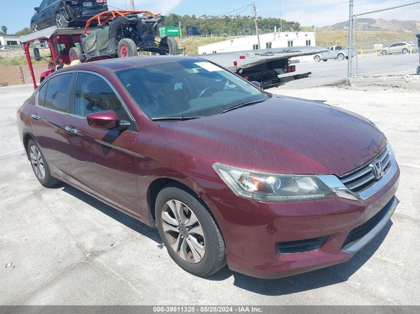 2014 Honda Accord Lx VIN: 1HGCR2F34EA026328 Lot: 39511328