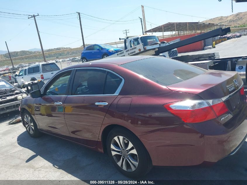 2014 Honda Accord Lx VIN: 1HGCR2F34EA026328 Lot: 39511328