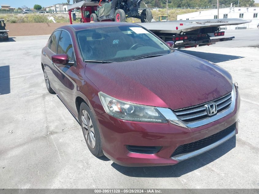 2014 Honda Accord Lx VIN: 1HGCR2F34EA026328 Lot: 39511328