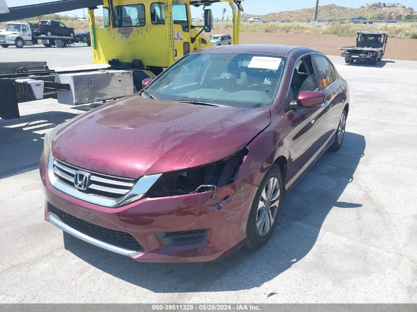 2014 Honda Accord Lx VIN: 1HGCR2F34EA026328 Lot: 39511328