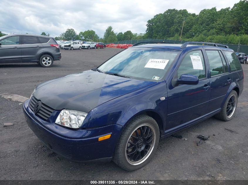 2002 Volkswagen Jetta Gls 2.8L VIN: WVWSG61J02W115650 Lot: 39511335