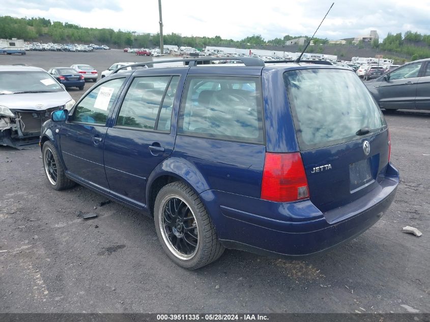 2002 Volkswagen Jetta Gls 2.8L VIN: WVWSG61J02W115650 Lot: 39511335