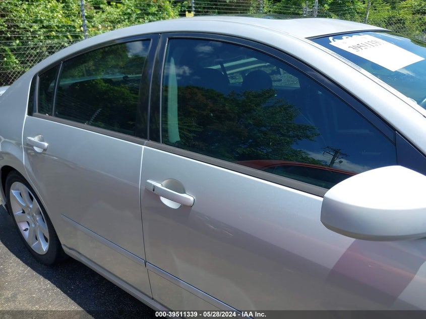 2007 Nissan Maxima 3.5 Se VIN: 1N4BA41E37C852865 Lot: 39511339