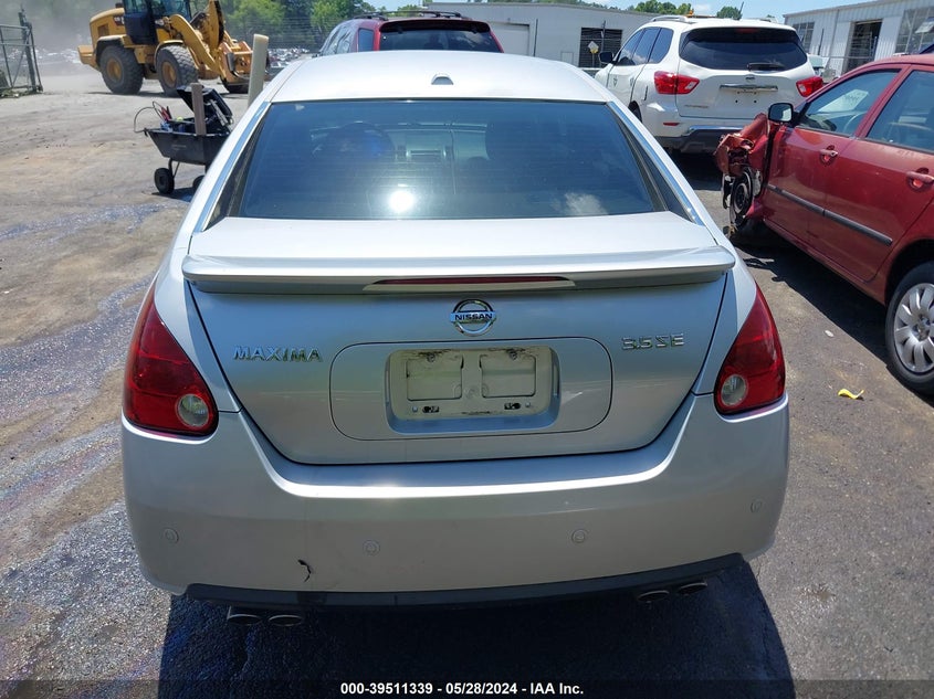 2007 Nissan Maxima 3.5 Se VIN: 1N4BA41E37C852865 Lot: 39511339