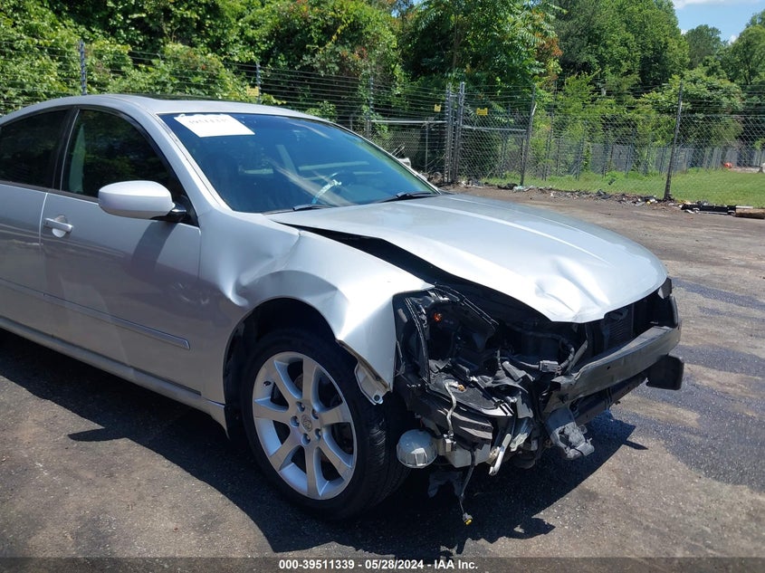 2007 Nissan Maxima 3.5 Se VIN: 1N4BA41E37C852865 Lot: 39511339