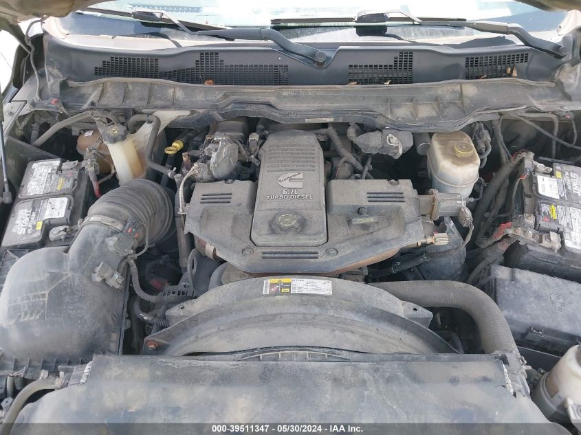 2017 Ram 2500 Laramie Mega Cab 4X4 6'4 Box VIN: 3C6UR5NL5HG591190 Lot: 39511347