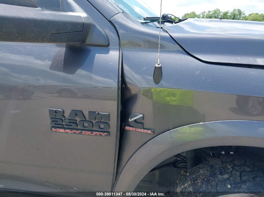 2017 Ram 2500 Laramie Mega Cab 4X4 6'4 Box VIN: 3C6UR5NL5HG591190 Lot: 39511347