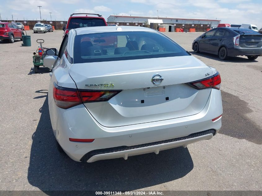 2023 Nissan Sentra Sv VIN: 3N1AB8CV6PY242833 Lot: 39511348