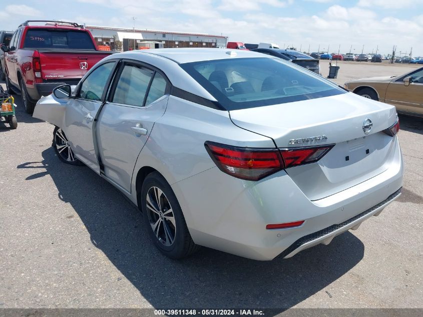 2023 Nissan Sentra Sv VIN: 3N1AB8CV6PY242833 Lot: 39511348