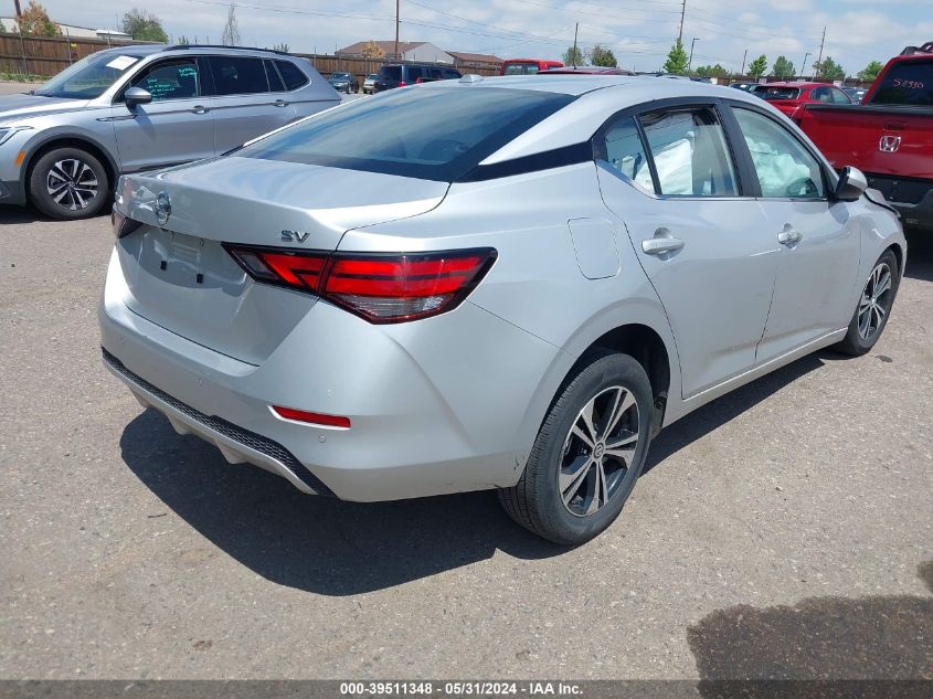 2023 Nissan Sentra Sv VIN: 3N1AB8CV6PY242833 Lot: 39511348