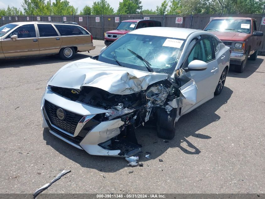 2023 Nissan Sentra Sv VIN: 3N1AB8CV6PY242833 Lot: 39511348