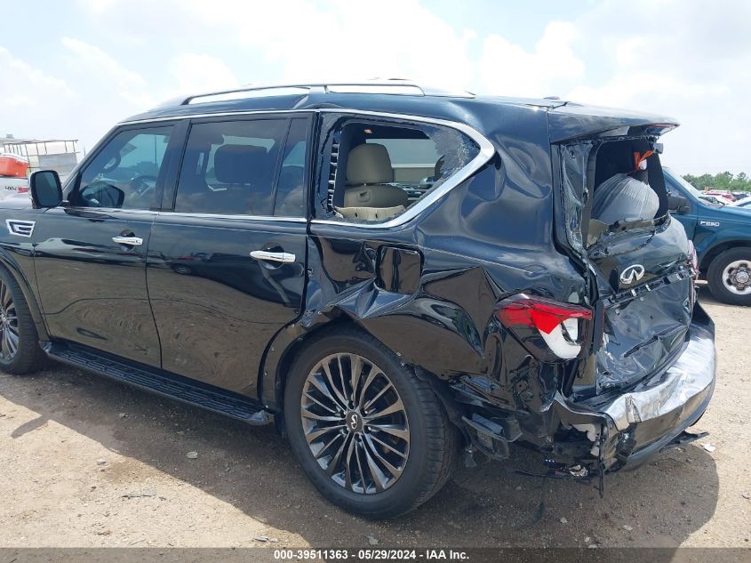 2023 Infiniti Qx80 Sensory Awd VIN: JN8AZ2BE6P9305723 Lot: 39511363