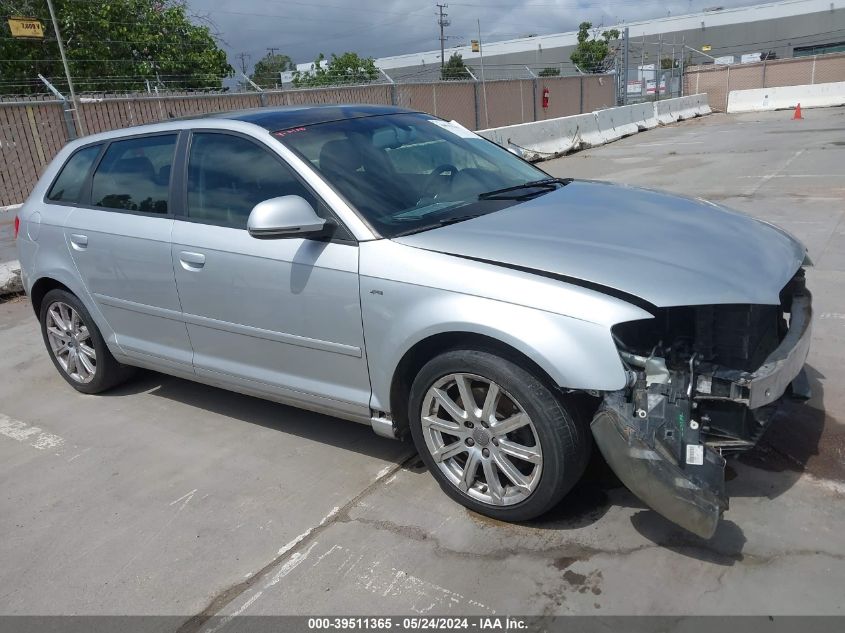 2010 Audi A3 2.0T Premium VIN: WAUMFAFM5AA033312 Lot: 39511365