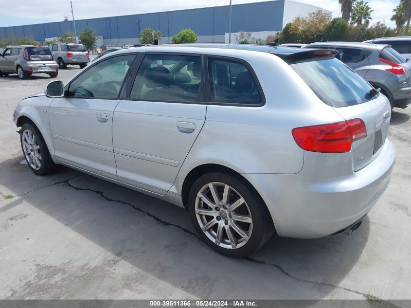 2010 Audi A3 2.0T Premium VIN: WAUMFAFM5AA033312 Lot: 39511365