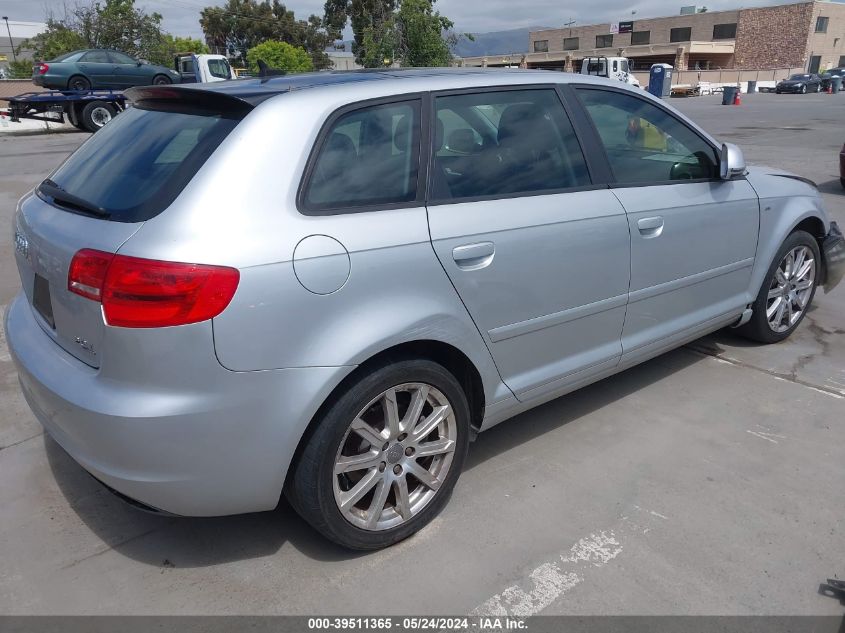 2010 Audi A3 2.0T Premium VIN: WAUMFAFM5AA033312 Lot: 39511365