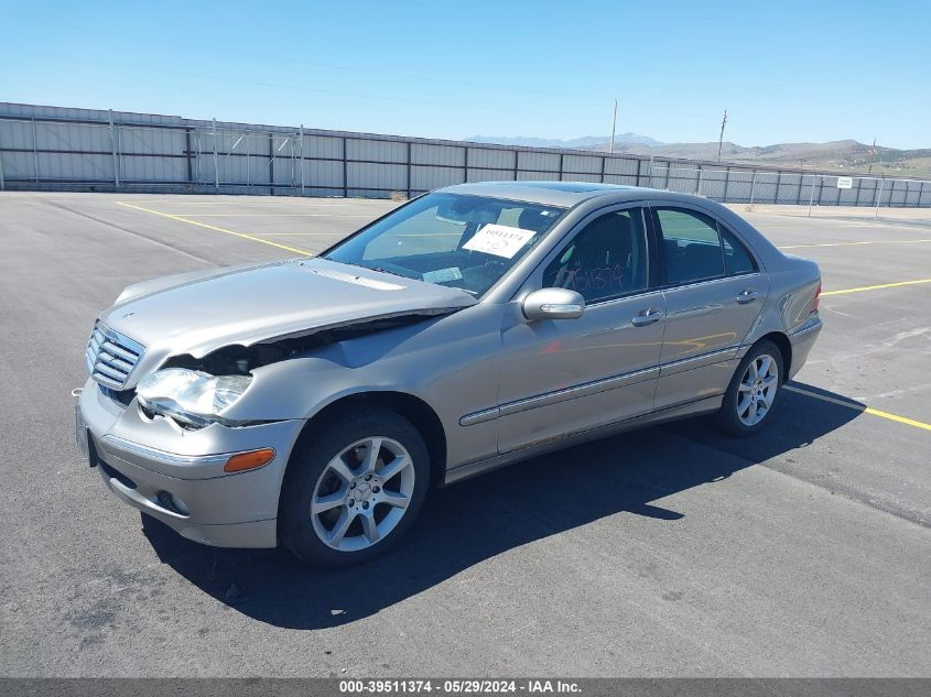 2007 Mercedes-Benz C 280 Luxury 4Matic VIN: WDBRF92H97F885978 Lot: 39511374