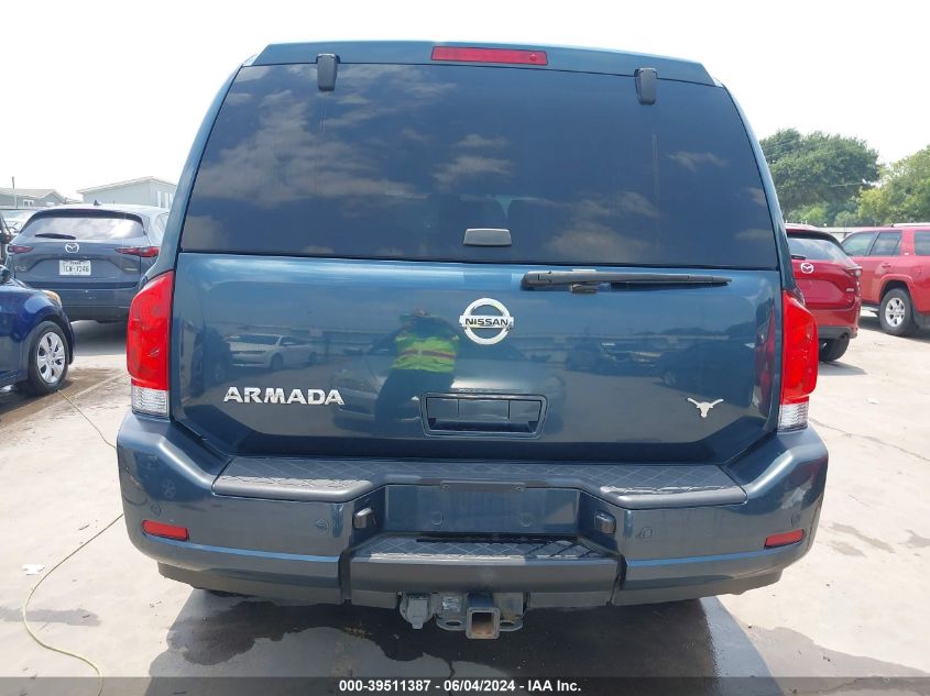 2013 Nissan Armada Sv VIN: 5N1BA0ND4DN606164 Lot: 39511387