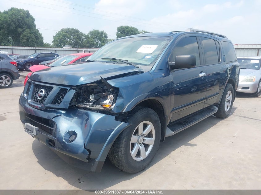 2013 Nissan Armada Sv VIN: 5N1BA0ND4DN606164 Lot: 39511387