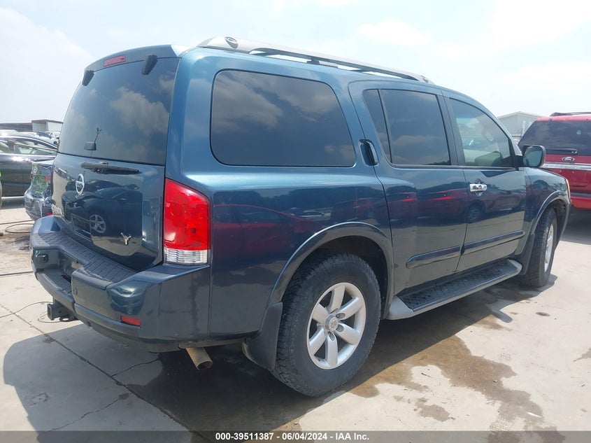 2013 Nissan Armada Sv VIN: 5N1BA0ND4DN606164 Lot: 39511387