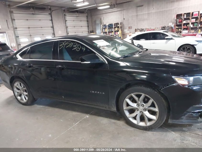 2015 Chevrolet Impala Lt VIN: 2G1125S39F9292774 Lot: 39511389