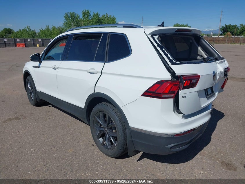 VIN 3VV3B7AX1NM108418 2022 VOLKSWAGEN TIGUAN SE