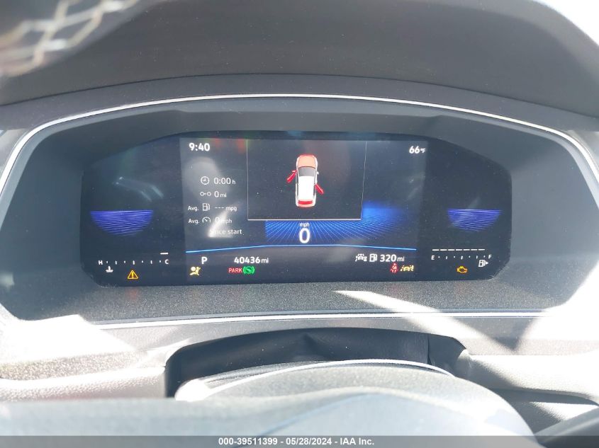 2022 Volkswagen Tiguan Se VIN: 3VV3B7AX1NM108418 Lot: 39511399