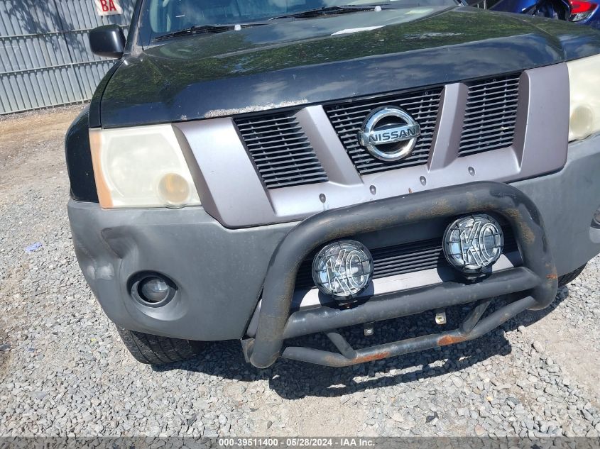 2007 Nissan Xterra S VIN: 5N1AN08W47C520141 Lot: 39511400