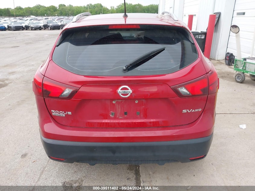 2018 Nissan Rogue Sport Sv VIN: JN1BJ1CR8JW262128 Lot: 39511402