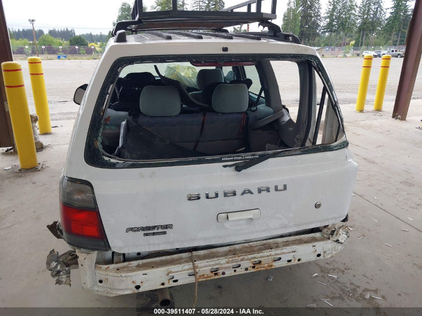 1998 Subaru Forester L VIN: JF1SF6353WG753108 Lot: 39511407