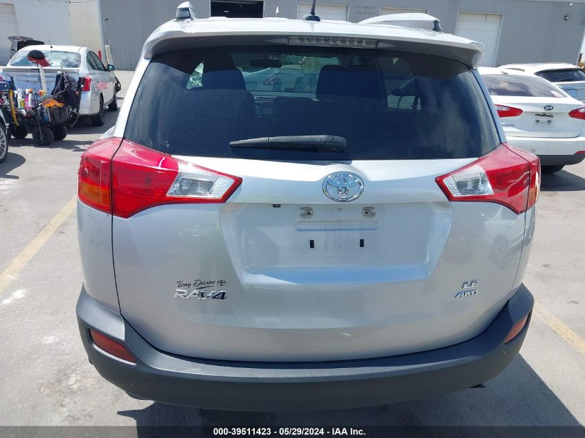 2015 Toyota Rav4 Le VIN: 2T3BFREV3FW252376 Lot: 39511423