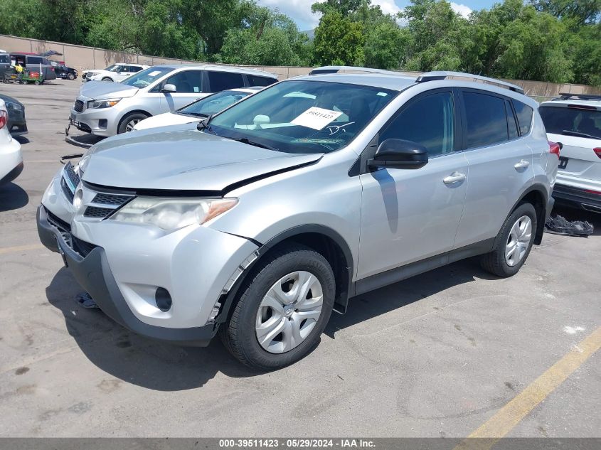 2015 Toyota Rav4 Le VIN: 2T3BFREV3FW252376 Lot: 39511423