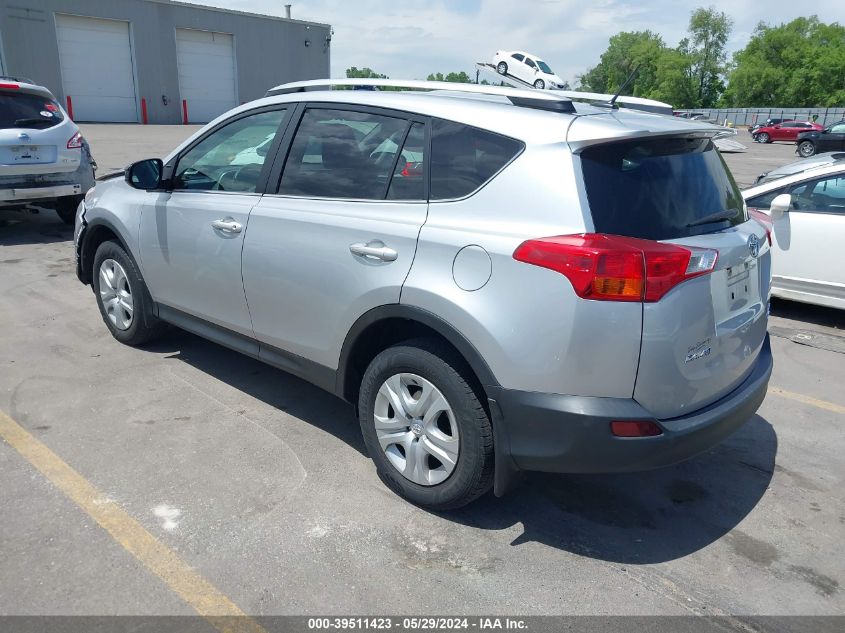 2015 Toyota Rav4 Le VIN: 2T3BFREV3FW252376 Lot: 39511423