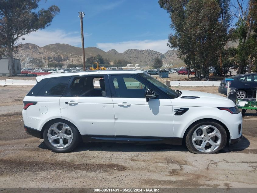 2018 Land Rover Range Rover Sport Hse VIN: SALWR2RV5JA401025 Lot: 39511431