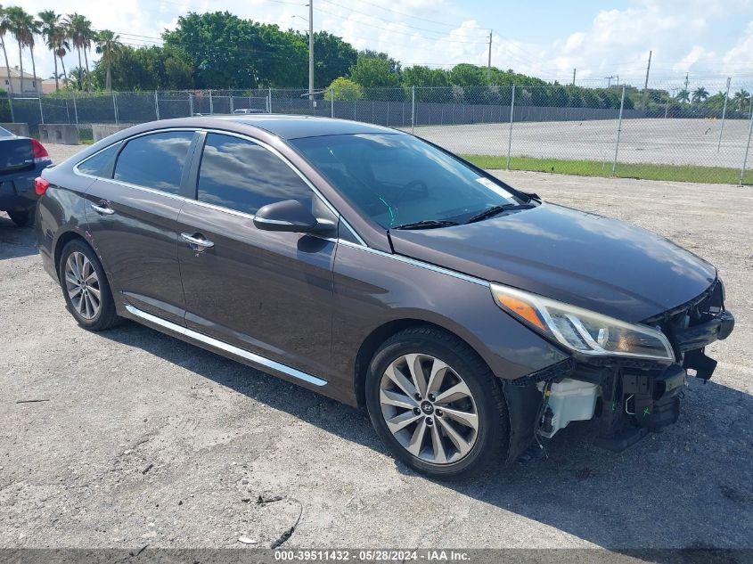 2015 HYUNDAI SONATA SPORT/LIMITED - 5NPE34AF9FH249917