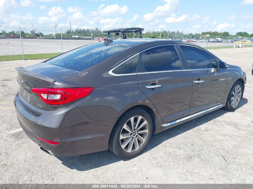 2015 Hyundai Sonata Sport/Limited VIN: 5NPE34AF9FH249917 Lot: 39511432