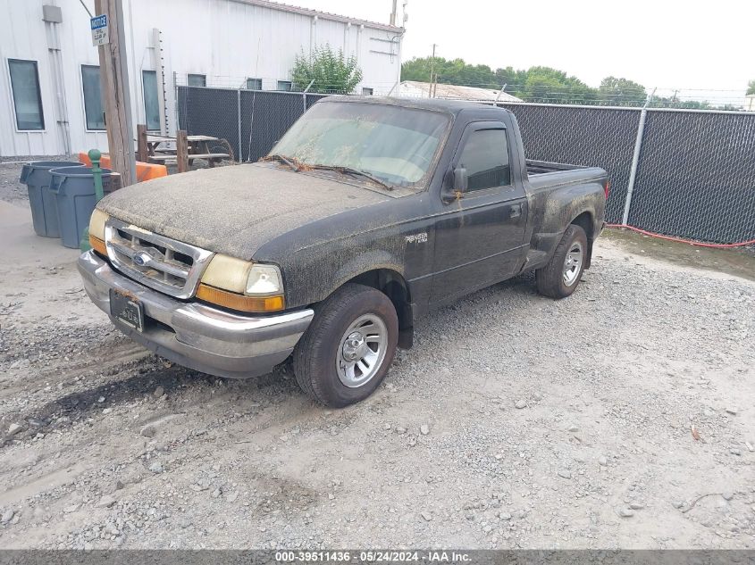 1998 Ford Ranger Splash/Xl/Xlt VIN: 1FTYR10U9WTA74221 Lot: 39511436