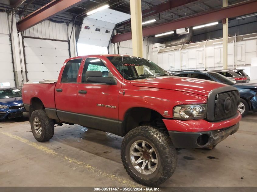 2005 Dodge Ram 2500 Slt/Laramie VIN: 3D7KS28C55G811038 Lot: 39511467