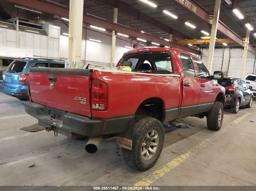 2005 Dodge Ram 2500 Slt/Laramie VIN: 3D7KS28C55G811038 Lot: 39511467