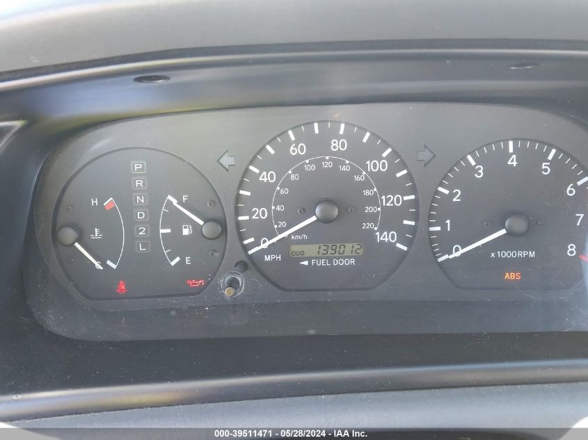 2000 Toyota Camry Ce/Le/Xle VIN: JT2BG22K1Y0531596 Lot: 39511471