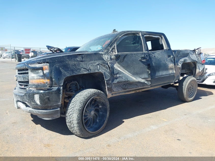 2018 Chevrolet Silverado 1500 2Lt VIN: 3GCUKREC4JG637134 Lot: 39511475