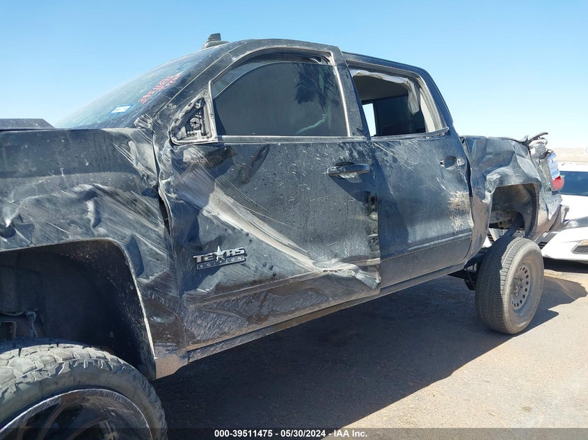2018 Chevrolet Silverado 1500 2Lt VIN: 3GCUKREC4JG637134 Lot: 39511475