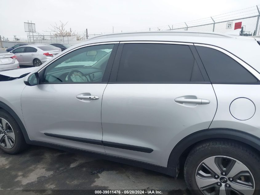 2019 Kia Niro Lx VIN: KNDCB3LC2K5274935 Lot: 39511476