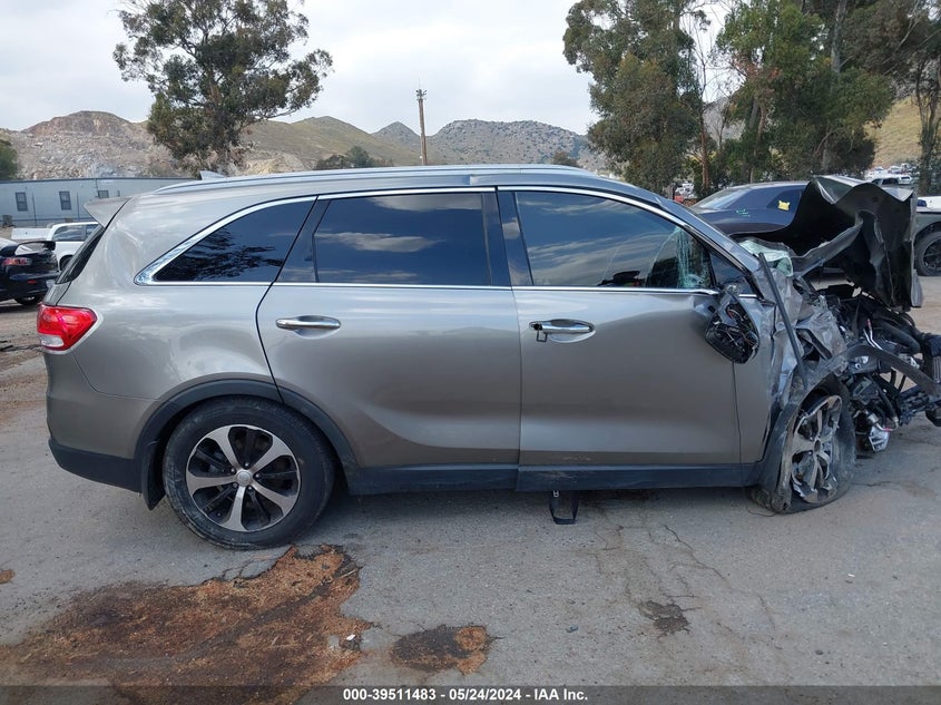 2016 Kia Sorento 2.0T Ex VIN: 5XYPH4A13GG047386 Lot: 39511483