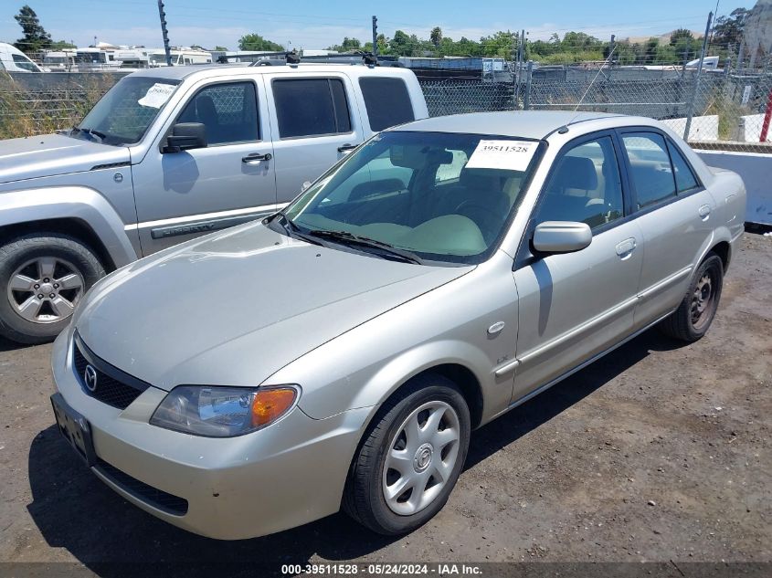 2002 Mazda Protege Dx/Lx/Es VIN: JM1BJ225821607156 Lot: 39511528