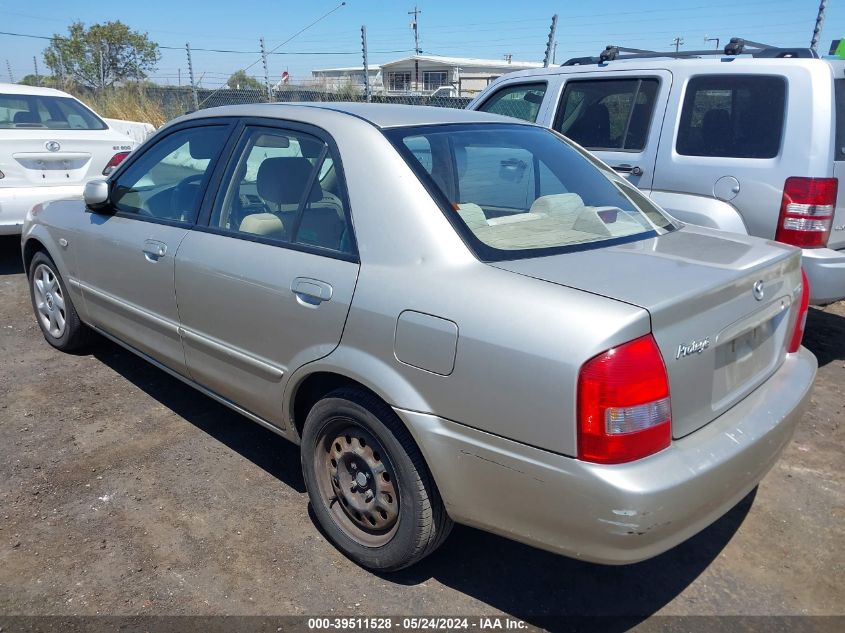 2002 Mazda Protege Dx/Lx/Es VIN: JM1BJ225821607156 Lot: 39511528